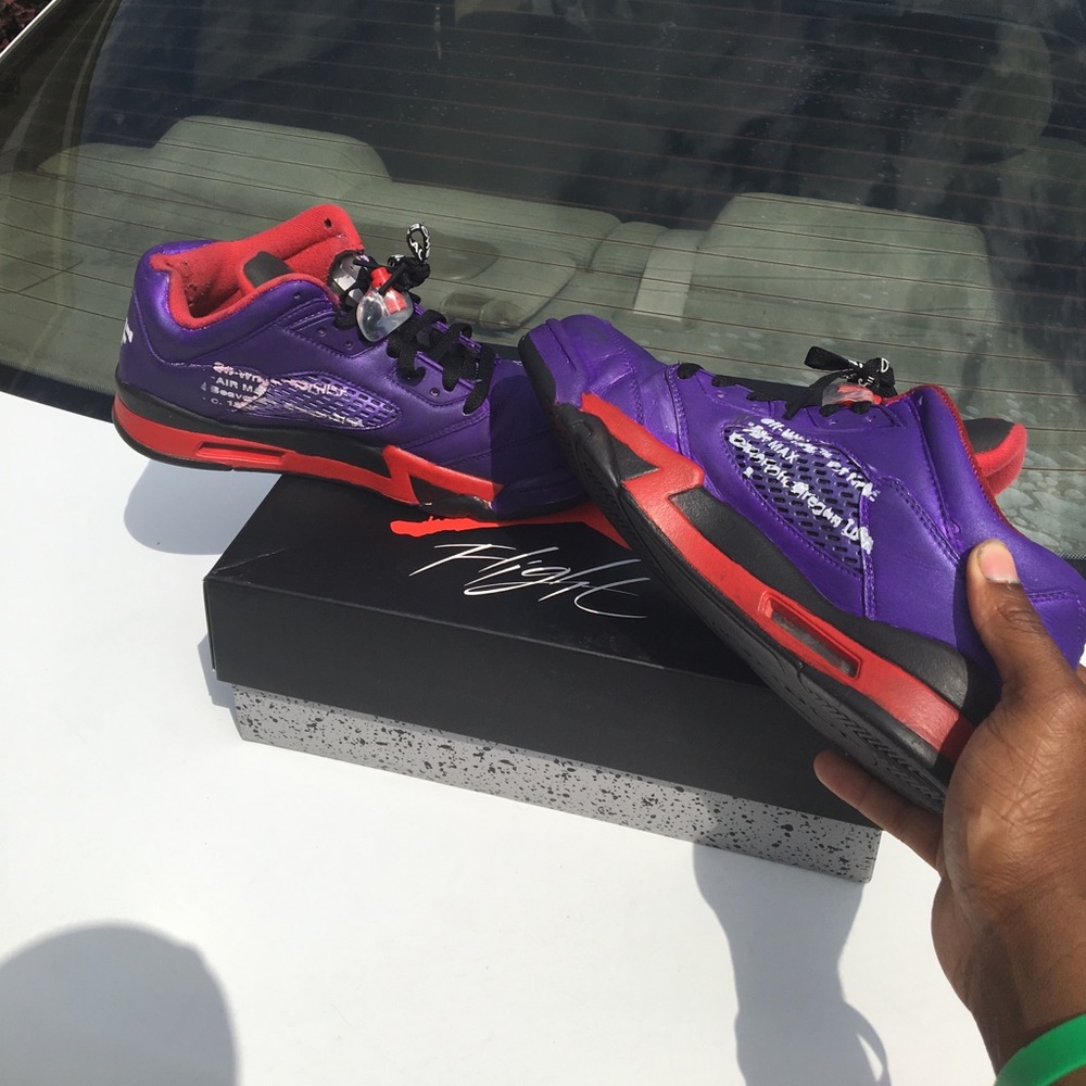 Raptor X off-white retro 5s - Picture 2 of 6